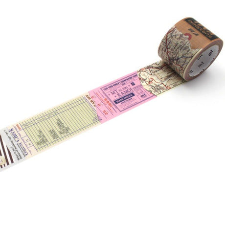 Washi Tape Ex 30 mm - Retro collage