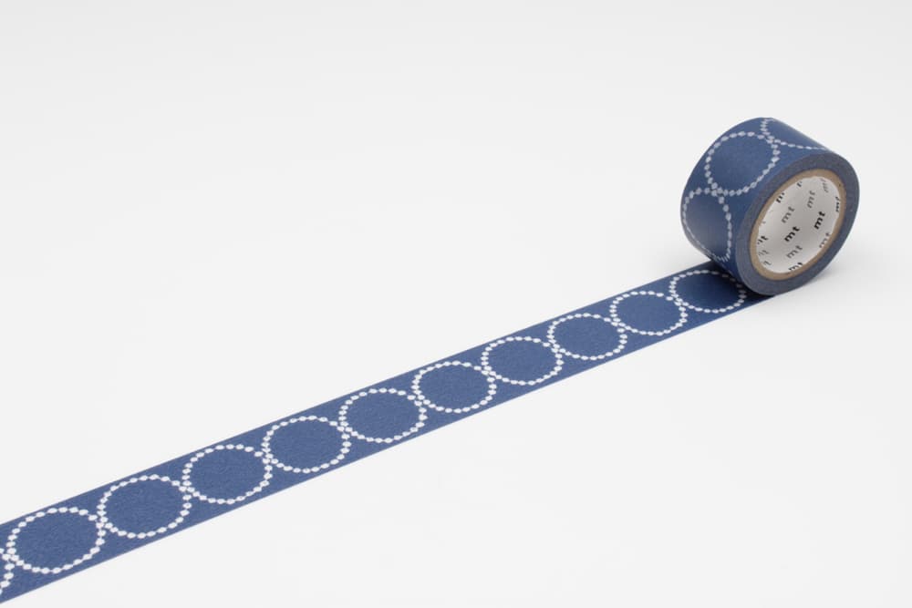 Washi Tape Minä Perhonen - Tambourine petit navy