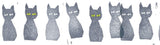 Washi Tape Minä Perhonen - Kuro-neko