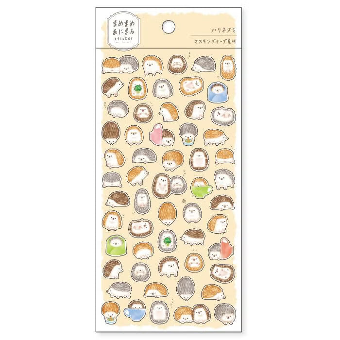 Stickers Mame-Mame-Animal Sticker - Hedgehog