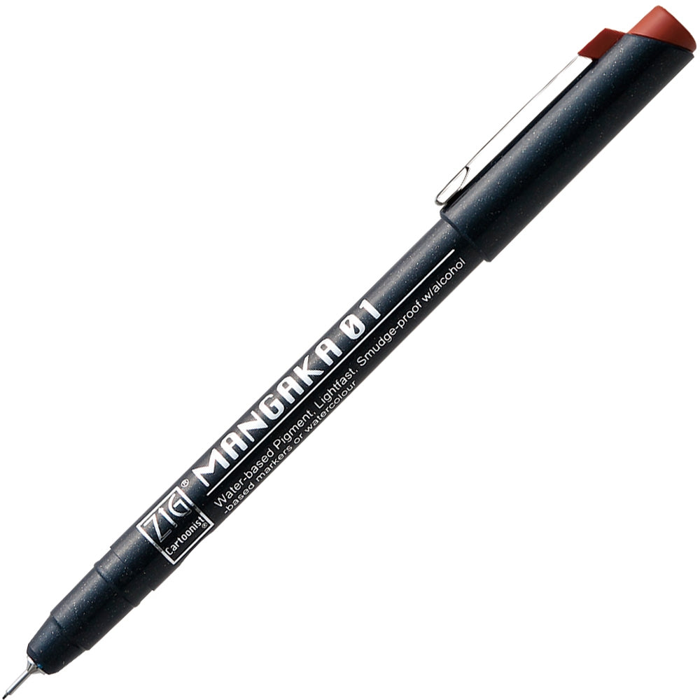 ZIG Kurecolor Manga - Fine & Brush 6-pack - Portrait