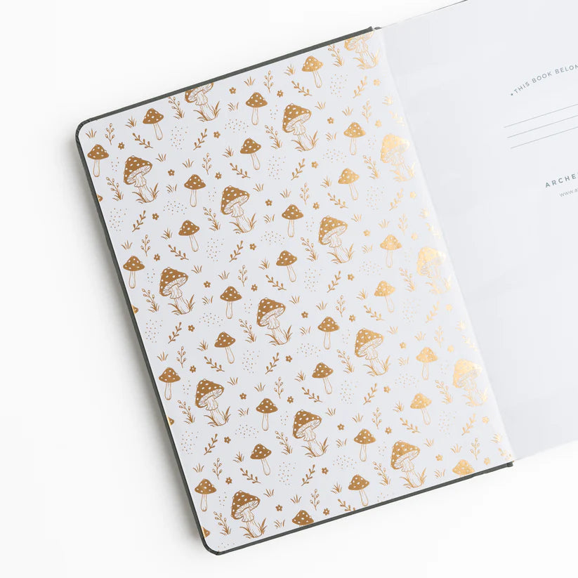 Dotted Notebook SQ - Mushrooms