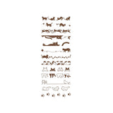 Rotary decoration stamp - Cats