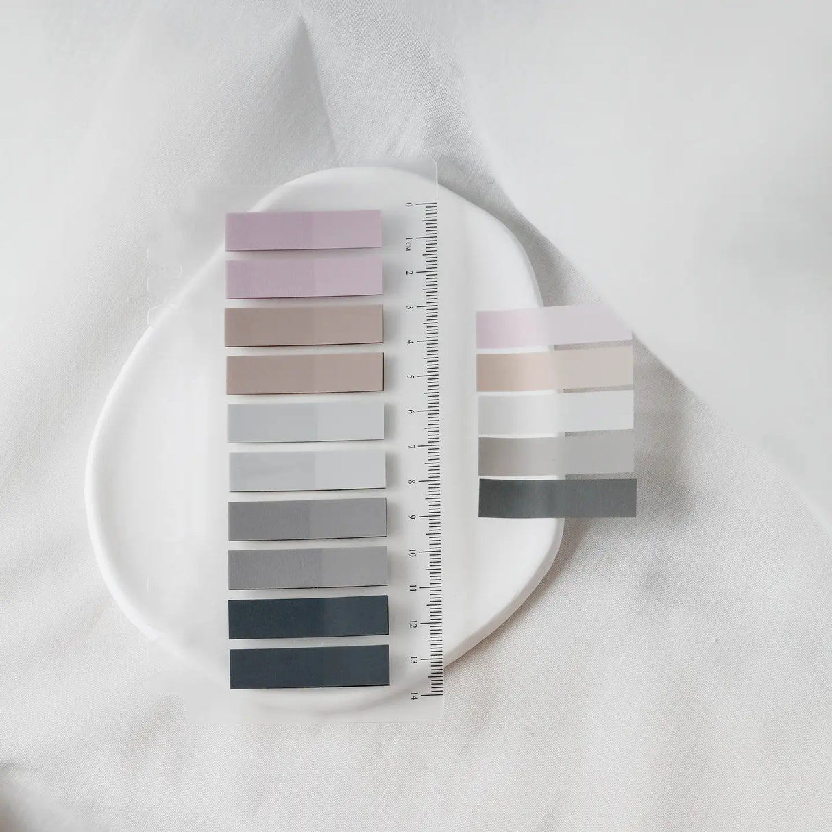 Sticky Notes 10 colors - Winter's Frost Pastel