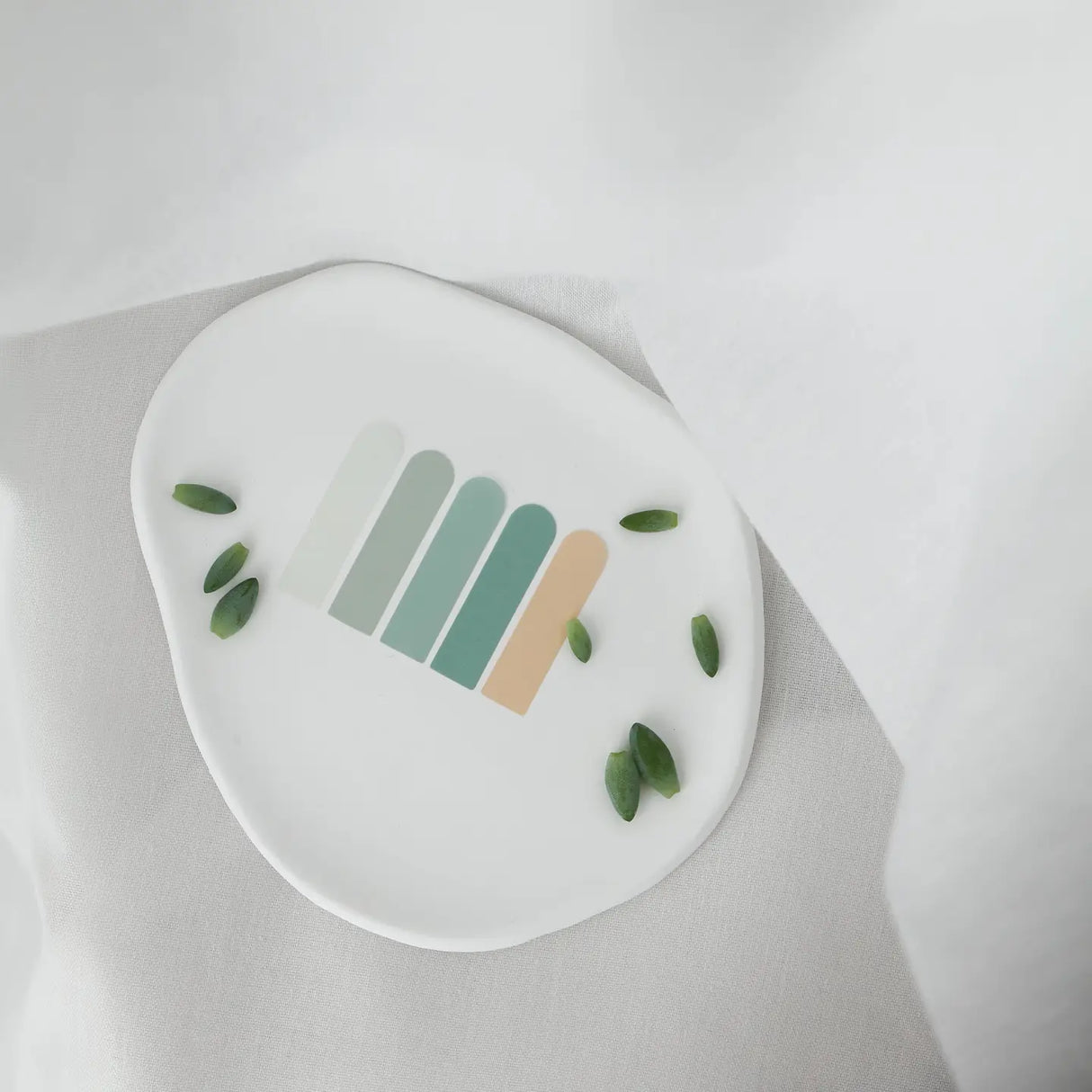 Sticky Notes 10 färger - Semicircle Design - Mint