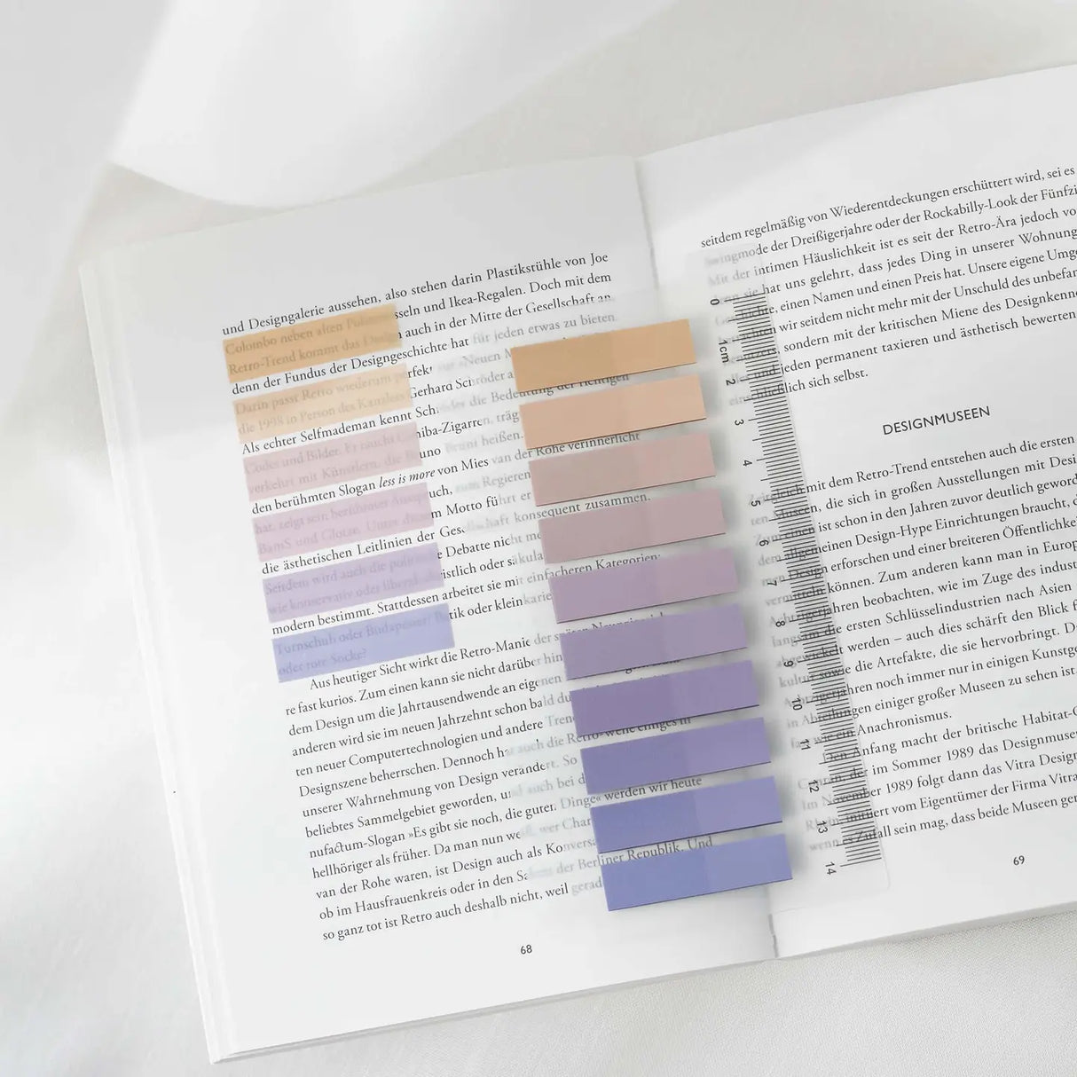 Sticky Notes 10 colors - Champagne Plum