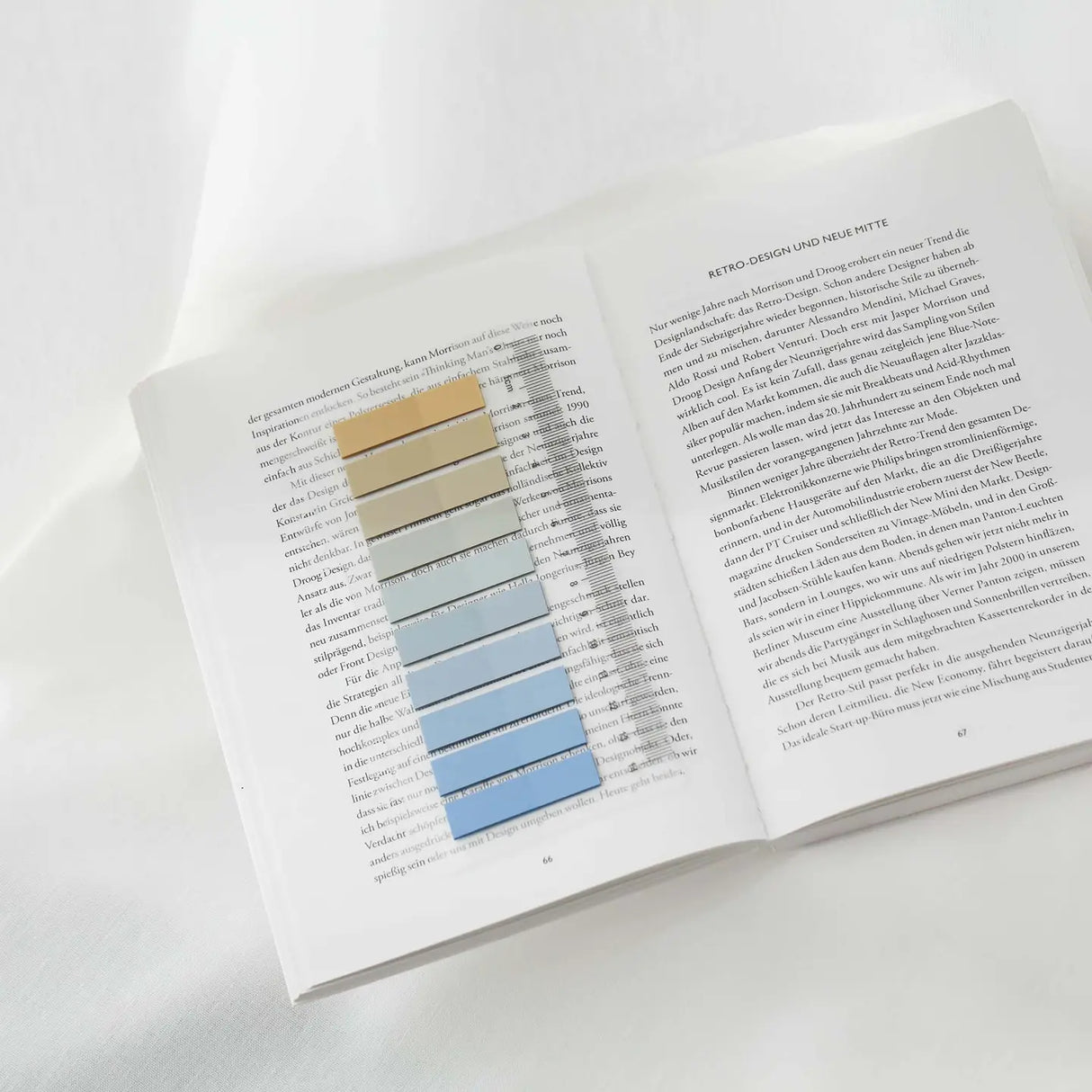 Sticky Notes 10 colors - Coastal Blue
