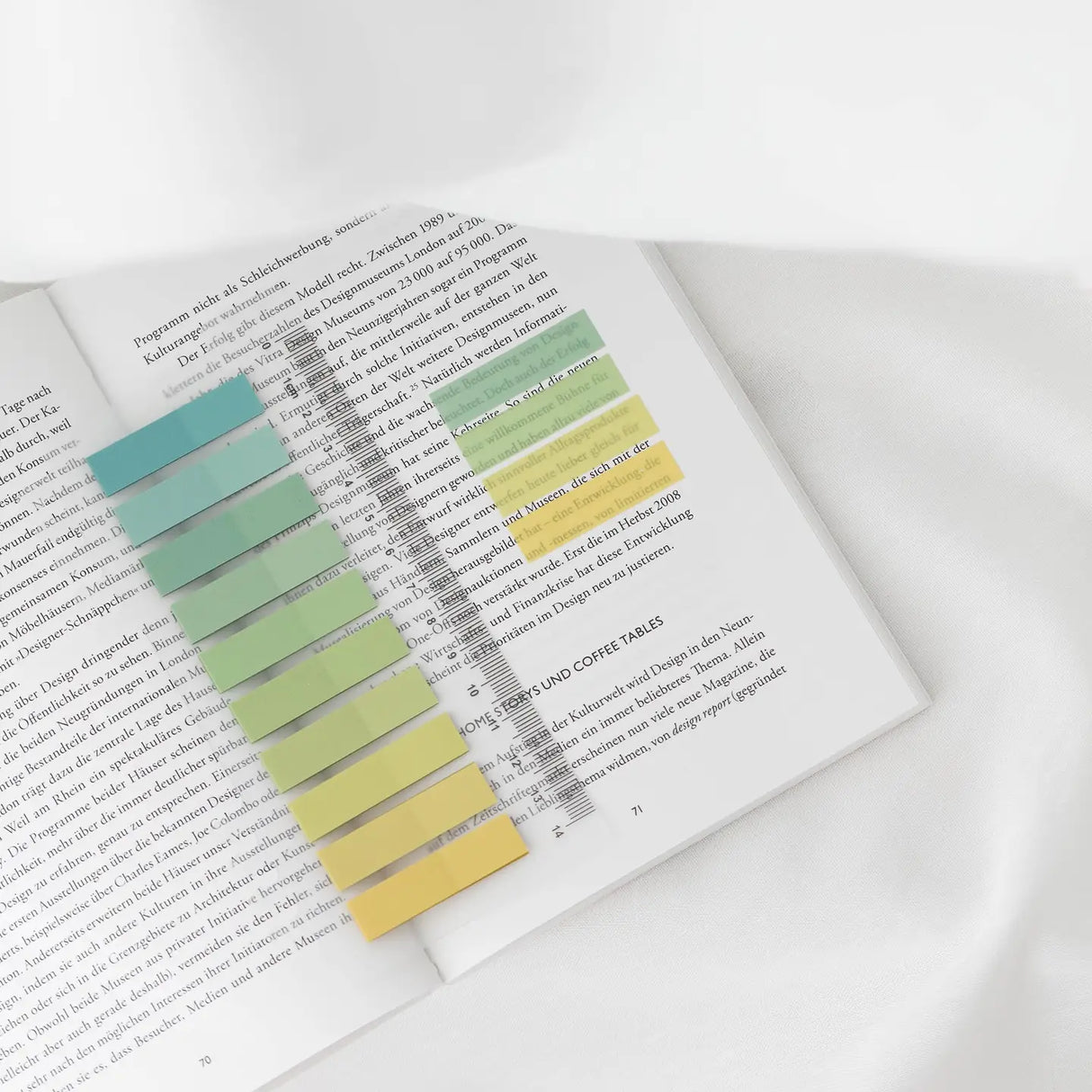Sticky Notes 10 colors - Citrus Green