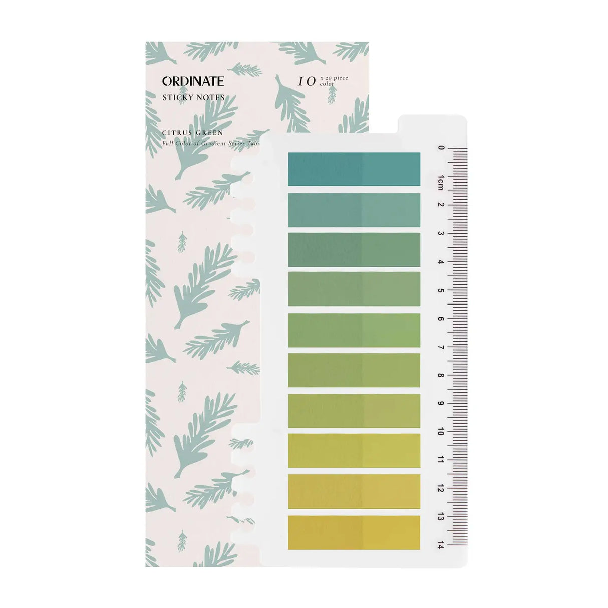 Sticky Notes 10 colors - Citrus Green