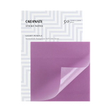 Clear Transparent Sticky notes - Light Purple