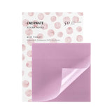 Clear Transparent Sticky Notes - Mist Violet