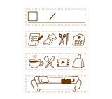 Nototo Join Stamp - Sepia - Schedule