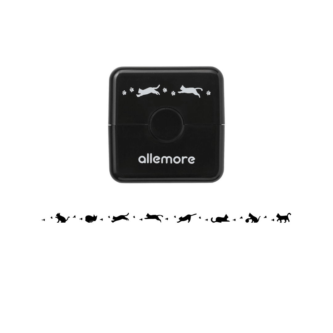 Nototo Roller Stamp - Black - Cat