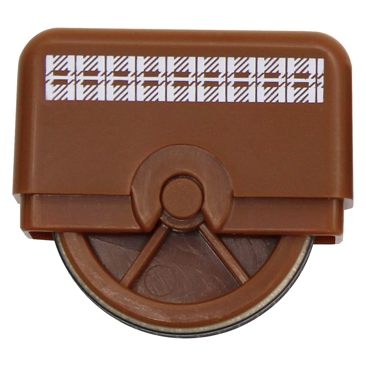 Nototo Roller Stamp - Sepia - Tartan Check