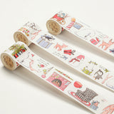 Sticker Set Washi Tape - Polar Pals - 3-pack