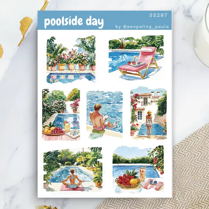 Stickers - Penpaling Paula - Poolside Day