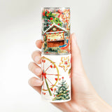 Sticker Pet Tape - Pre-cut - Christmas Market - 70 mm