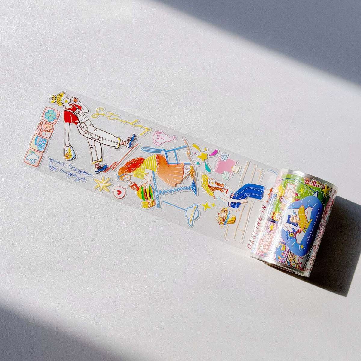 Sticker Pet Tape - Pre-cut - Cloud 9 - 65 mm