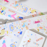 Washi Tape Stickers - Pre-cut - Cloud 9 - 65 mm