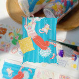 Sticker Pet Tape - Pre-cut - Dopamine Days - 65 mm