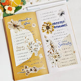 Sticker Pet Tape - Pre-cut - Frosted Meadow - 70 mm