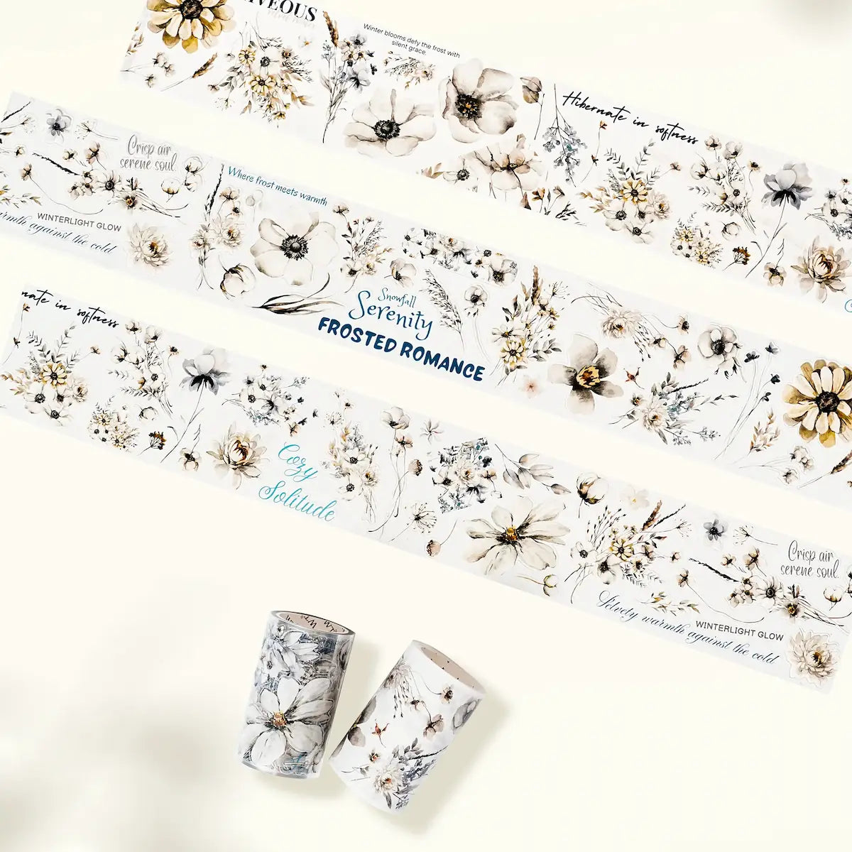 Sticker Pet Tape - Pre-cut - Frosted Meadow - 70 mm