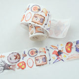 Sticker Pet Tape - Pre-cut - Ghoulish Gathering - 55 mm