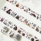 Sticker Pet Tape - Pre-cut - Haunted House - 65 mm
