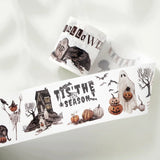 Sticker Pet Tape - Pre-cut - Haunted House - 65 mm
