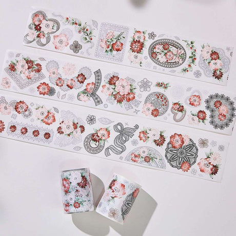 Sticker Pet Tape - Pre-cut - 60 mm - Heirloom Lace