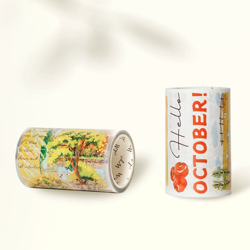 Sticker Pet Tape - Pre-cut - Hello Autumn - 70 mm