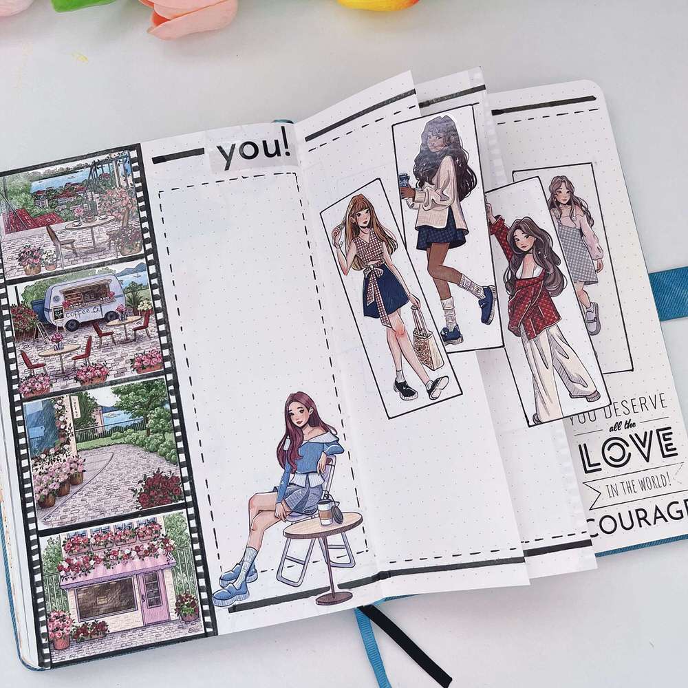 Sticker Pet Tape - Pre-cut 70 mm - Journal Nook