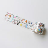 Sticker Pet Tape - Pre-cut - 40 mm - Kitty Cascade
