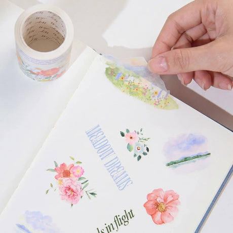Sticker Pet Tape - Pre-cut - 60 mm - Lakeside Glow