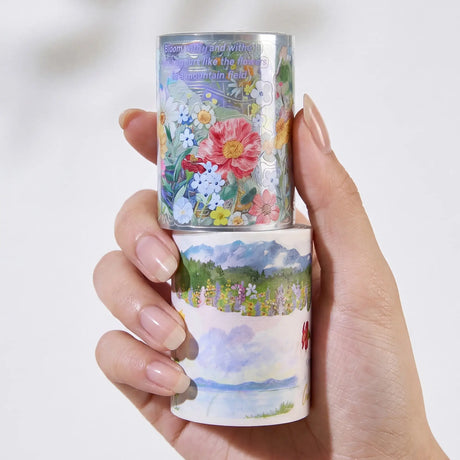 Sticker Pet Tape - Pre-cut - 60 mm - Lakeside Glow