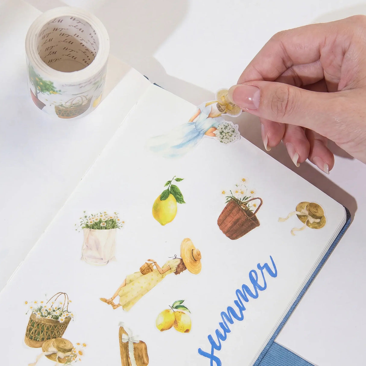 Sticker Pet Tape - Pre-cut - 60 mm - Lemon Breeze