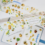Sticker Pet Tape - Pre-cut - 60 mm - Lemon Breeze