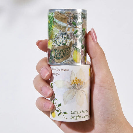 Sticker Pet Tape - Pre-cut - 60 mm - Lemon Breeze