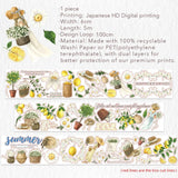 Sticker Pet Tape - Pre-cut - 60 mm - Lemon Breeze
