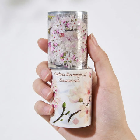 Sticker Pet Tape - Pre-cut - 60 mm - Magnolia Bloom