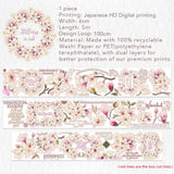 Sticker Pet Tape - Pre-cut - 60 mm - Magnolia Bloom
