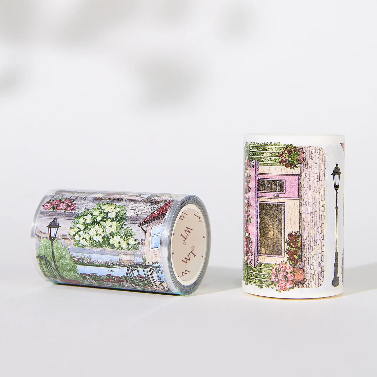 Sticker Washi Tape - Pre-cut - 70 mm - Maple Café