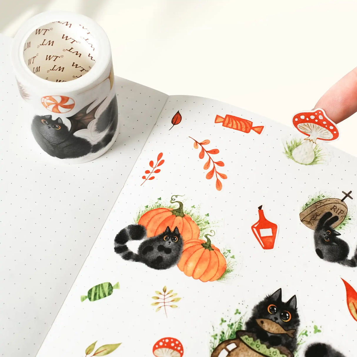 Sticker Pet Tape - Pre-cut - Shadow Paws - 60 mm