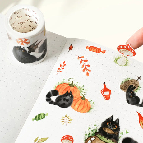 Sticker Pet Tape - Pre-cut - Shadow Paws - 60 mm