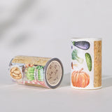 Sticker Washi Tape - Pre-cut - 70 mm - Summer Bazaar
