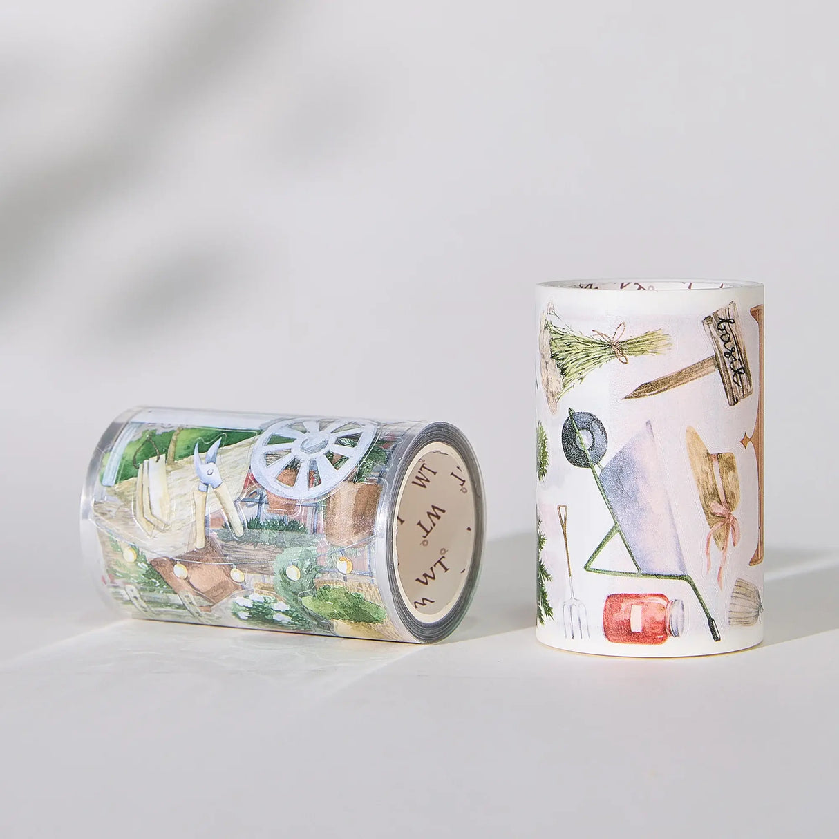 Sticker Washi Tape - Pre-cut - 70 mm - Summer Market