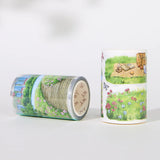 Sticker Washi Tape - Pre-cut - 70 mm - Urban Grove