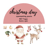 Pre cut Pet Tape - Penpaling Paula - Christmas Day