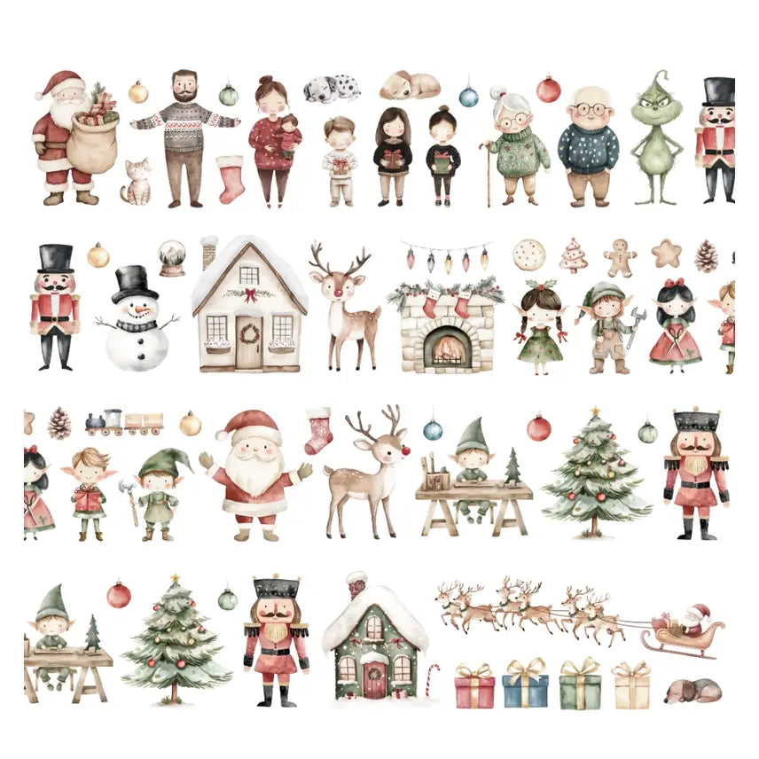 Pre cut Pet Tape - Penpaling Paula - Christmas Day