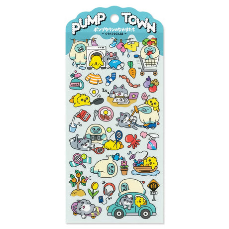 Stickers Pump Town - Bum Three - 1